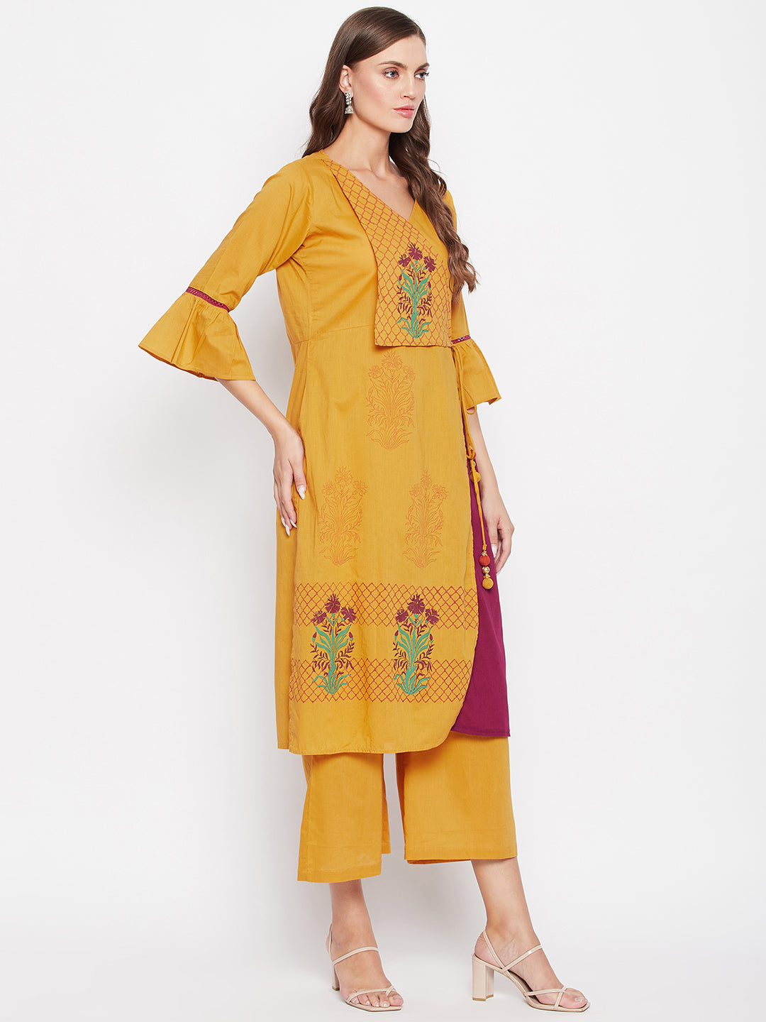 Angrakha Kurta & Palazzos Set.