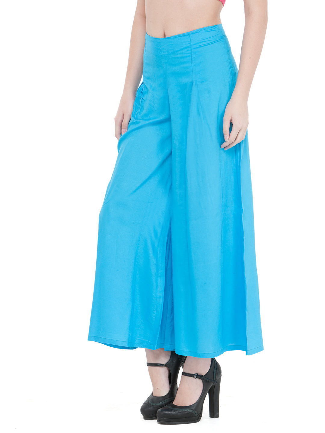 Blue Rayon Palazzo.